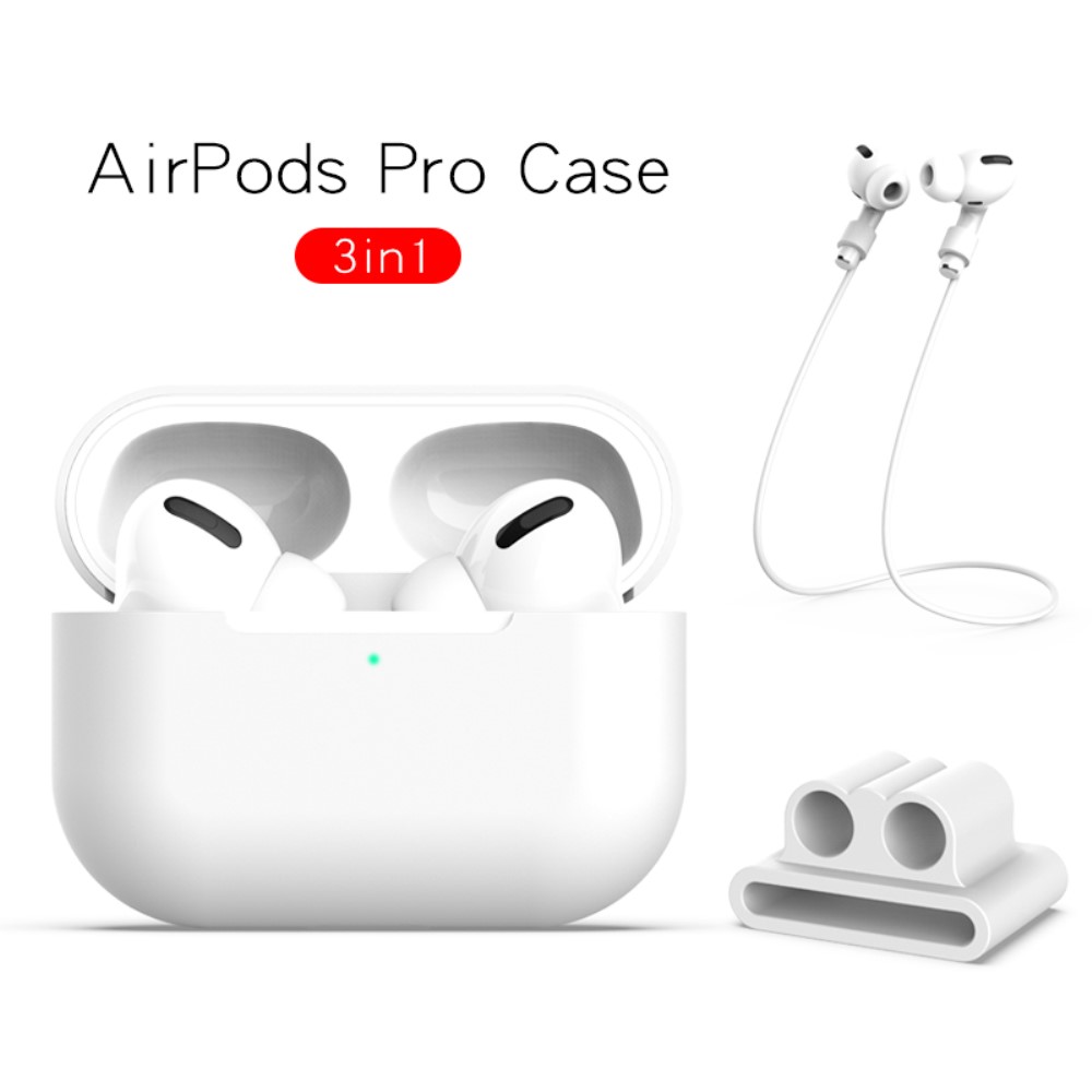 Apple AirPods Pro holder, cover i blød, miljøvenlig silikone - Fonecase